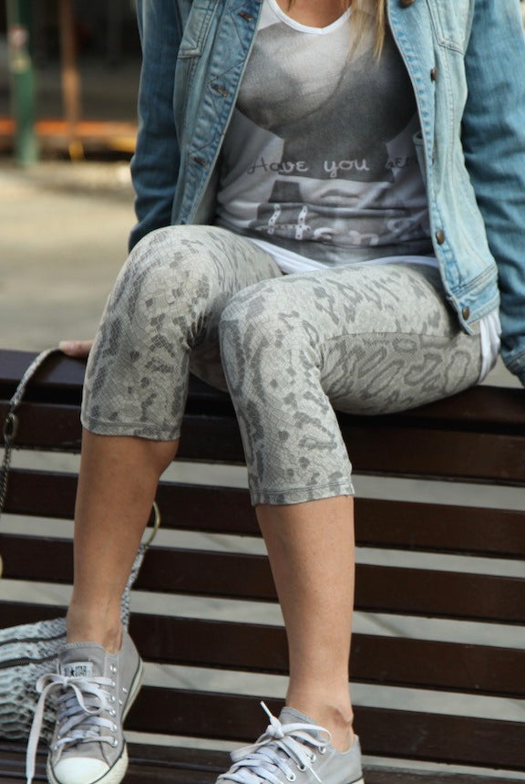 Capri Tights - Dragon Grey - FUNKY SIMPLICITY