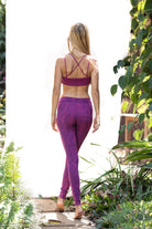 Leggings Snake Fuchsia Purple - FUNKY SIMPLICITY