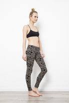 Leggings Giraffe Cream Black - FUNKY SIMPLICITY